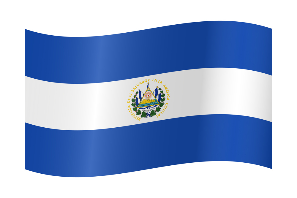 EL SALVADOR COUNTRY FLAG | STICKER | DECAL | MULTIPLE STYLES TO CHOOSE FROM