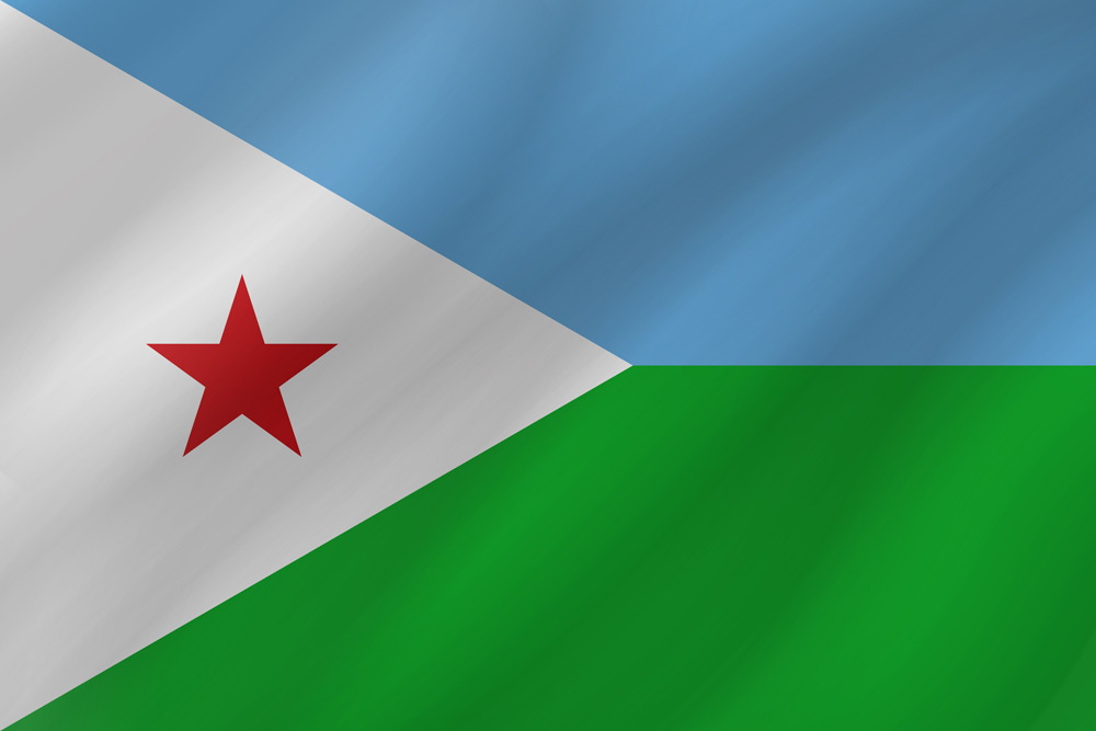 DJIBOUTI COUNTRY FLAG | STICKER | DECAL | MULTIPLE STYLES TO CHOOSE FROM