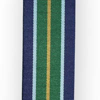 AOSM INDO - PACIFIC SERVICE MEDAL RIBBON 1 METER | FULL SIZE |  | TOYE KENNING SPENCER | TKS