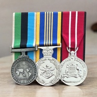 Australian Operational Service Medal (Middle East), Defence Long Service & Australian Defence Medals - Mounted | ADM | AOSM | DLSM