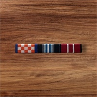 Emergency Services Medal, AOSM Counter Terrorism and Australian Defence Medal Ribbon Bar 