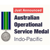 *PRE-ORDER* Australian Operational Service Medal (Indo-Pacific)