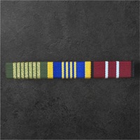 National Emergency, Defence Long Service and Australian Defence Medal Ribbon Bar | NEM | DLSM | ADM