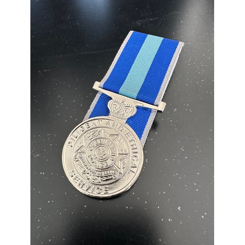 Queensland Police Service Diligent and Ethical Service Medal | Mounted | QPS | Australia