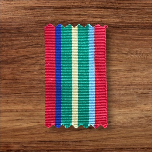 PACIFIC STAR MEDAL RIBBON - 250mm | ORIGINAL |  | FULL SIZE | TKS | WORLD WAR II | WWII | KOKODA